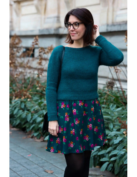 Knitting Pattern - Rosée DK Sweater - Lise Tailor