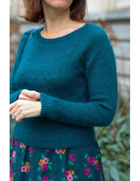 Knitting Pattern - Rosée DK Sweater - Lise Tailor