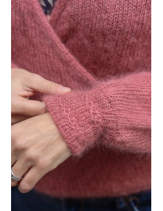 Knitting Pattern - Naëlle Wrap Cardigan - Lise Tailor 2