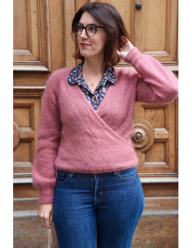 Knitting Pattern - Naëlle Wrap Cardigan - Lise Tailor