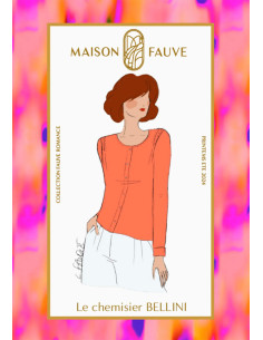 Bellini Blouse Pattern - Maison Fauve 2