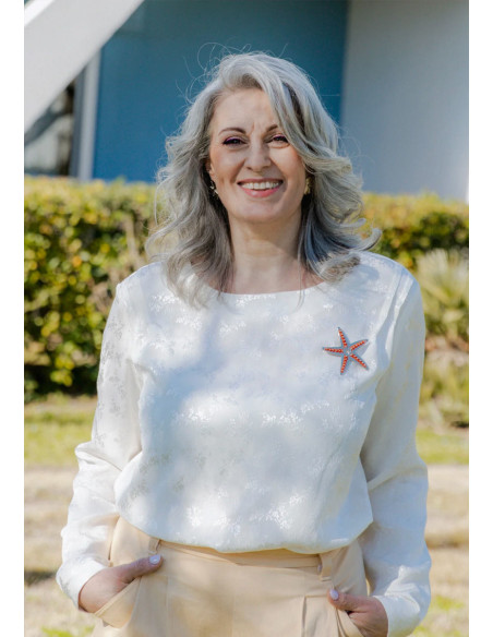 Bellini Blouse Pattern - Maison Fauve