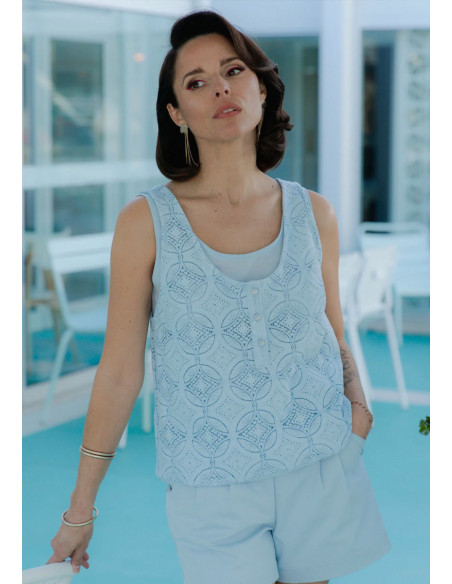 Spritz Tank Top Pattern - Maison Fauve
