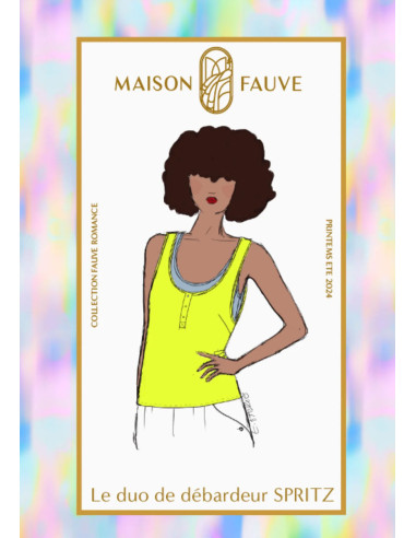 Spritz Tank Top Pattern - Maison Fauve
