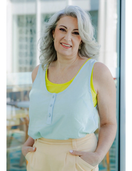 Spritz Tank Top Pattern - Maison Fauve