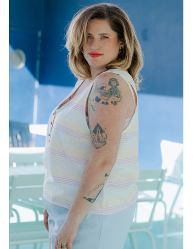 Spritz Tank Top Pattern - Maison Fauve