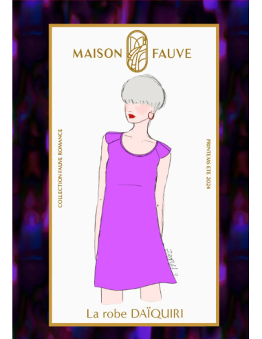 Daiquiri Dress Pattern - Maison Fauve