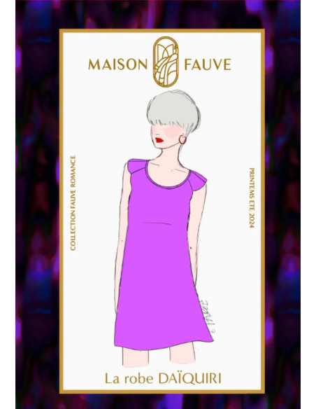 Daiquiri Dress Pattern - Maison Fauve