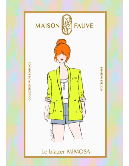 Mimosa Blazer Pattern - Maison Fauve