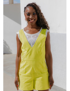 Cosmopolitan Romper Pattern - Maison Fauve
