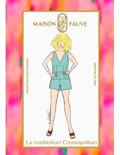 Cosmopolitan Romper Pattern - Maison Fauve 2