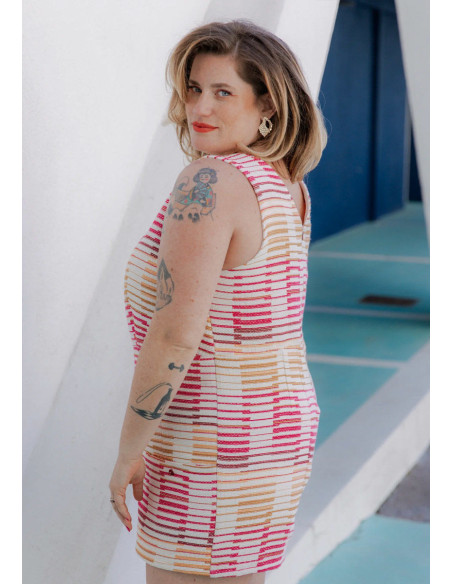 Cosmopolitan Romper Pattern - Maison Fauve