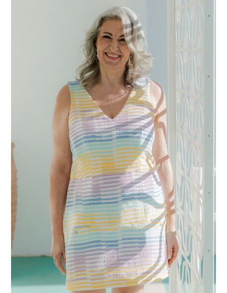 Cosmopolitan Romper Pattern - Maison Fauve