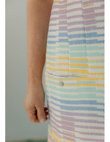 Cosmopolitan Romper Pattern - Maison Fauve