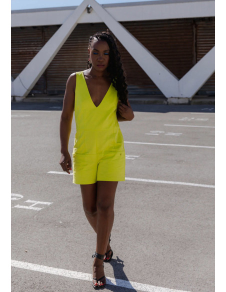 Cosmopolitan Romper Pattern - Maison Fauve