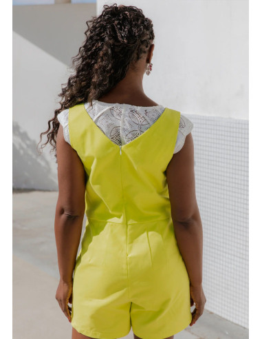 Cosmopolitan Romper Pattern - Maison Fauve