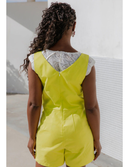 Cosmopolitan Romper Pattern - Maison Fauve
