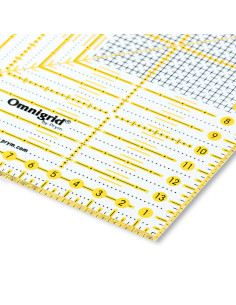 Omnigrid patchwork ruler grid 15 x 15 cm 2
