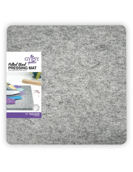 Wool ironing mat 43 cm x 43 cm The Gypsy Quilter