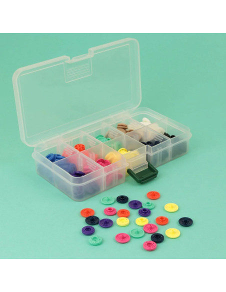 Box of 80 magic snaps without pliers 13 mm