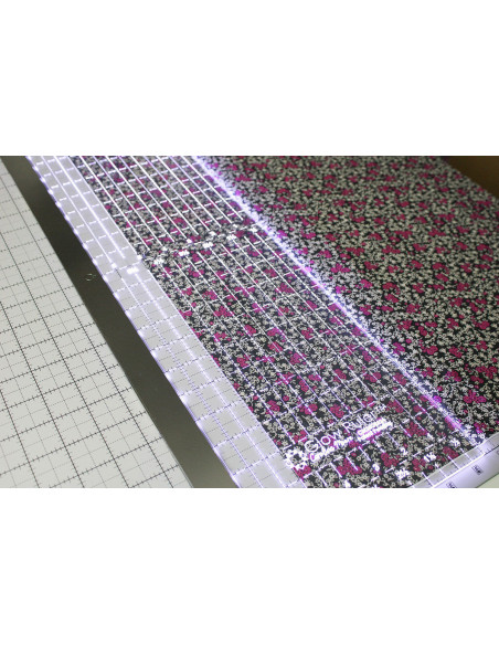 Carolina Moore luminous patchwork ruler 6.5 x 24.0 inch