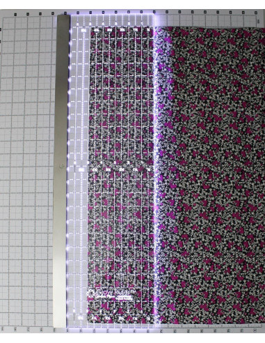 Carolina Moore luminous patchwork ruler 6.5 x 24.0 inch