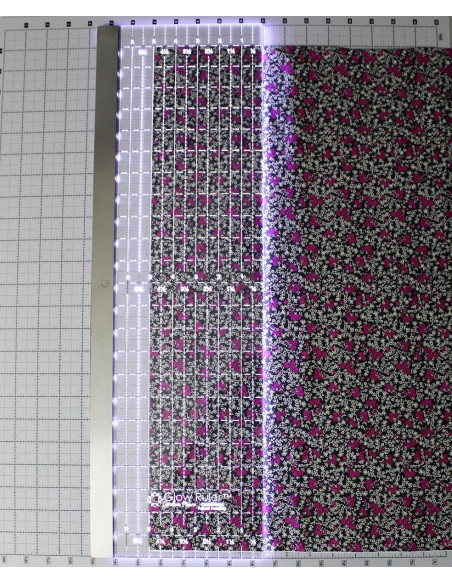 Carolina Moore luminous patchwork ruler 6.5 x 24.0 inch