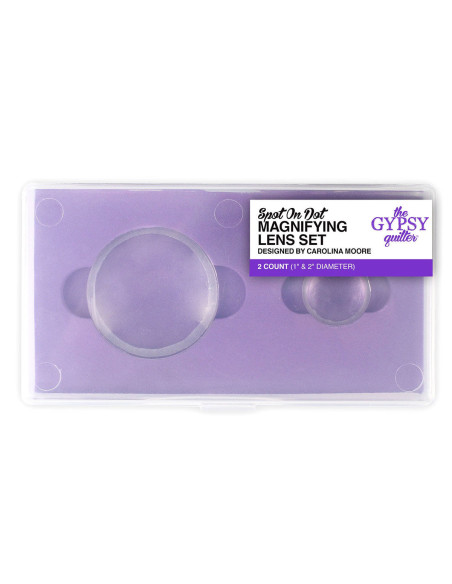 Spot On Dot The Gypsy Quilter lens set for patchwork rulers