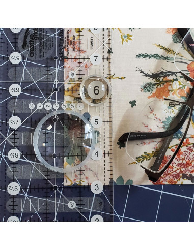 Spot On Dot The Gypsy Quilter lens set for patchwork rulers