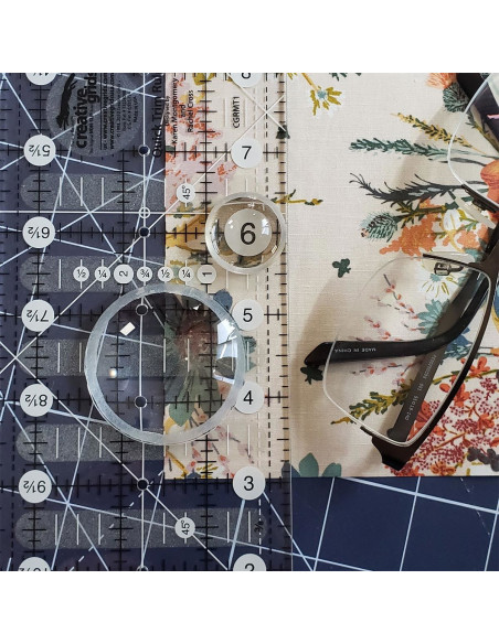 Spot On Dot The Gypsy Quilter lens set for patchwork rulers