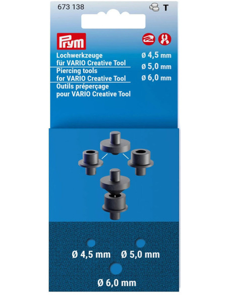 Pre-drilling tools for VARIO Creative tool 4.5 to 6.0 mm