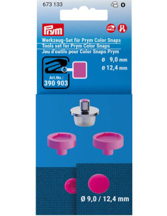 Tool kit for installing Color Snaps 9 and 12.4 mm