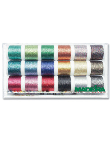 Metallic Supertwist Madeira Thread Box