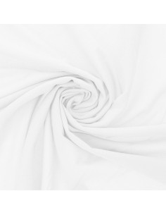 Scuba crepe fabric - White