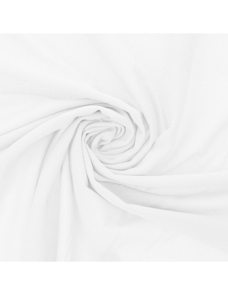 Scuba crepe fabric - White