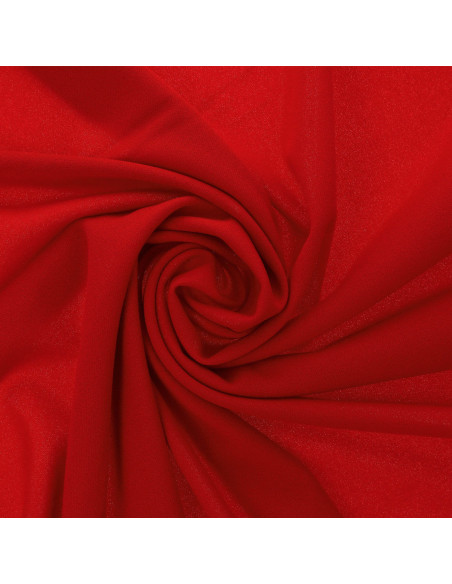 Scuba crepe fabric - Red