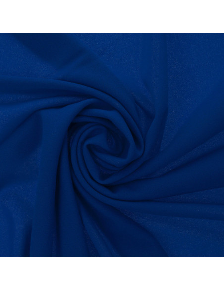 Scuba crepe fabric - Royal blue