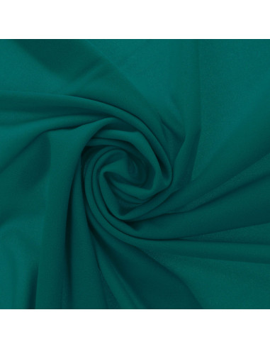 Scuba crepe fabric - Teal