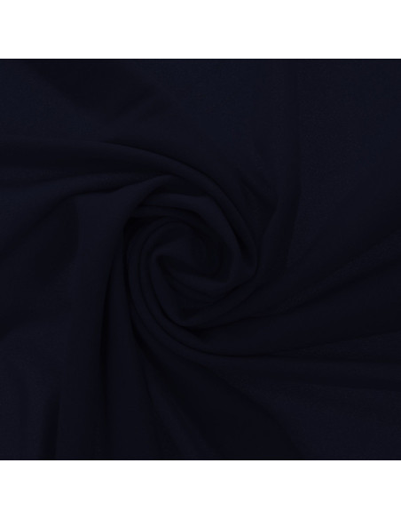 Scuba crepe fabric - Navy blue