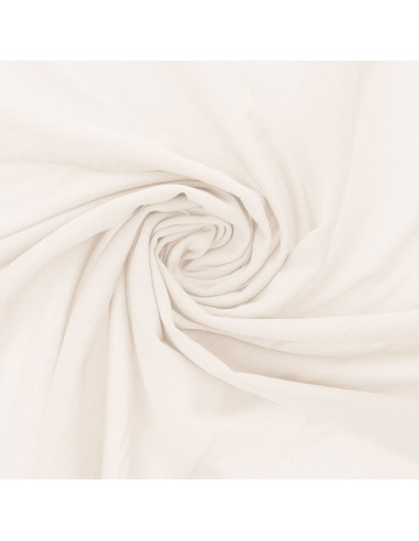 Scuba crepe fabric - Ecru