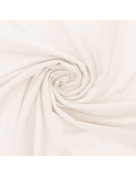 Scuba crepe fabric - Ecru