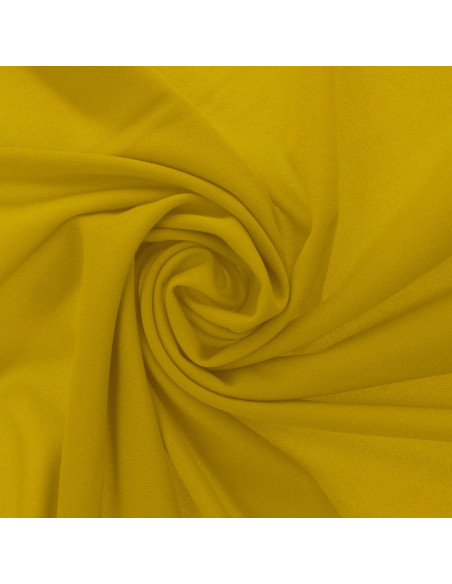 Scuba crepe fabric - Yellow