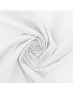Polyester jersey fabric - White