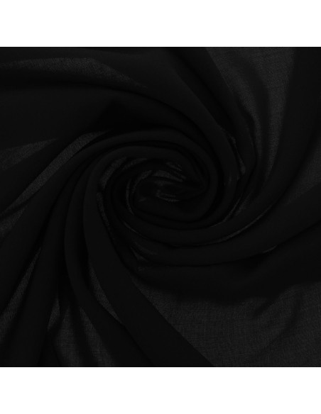 Polyester jersey fabric - Black
