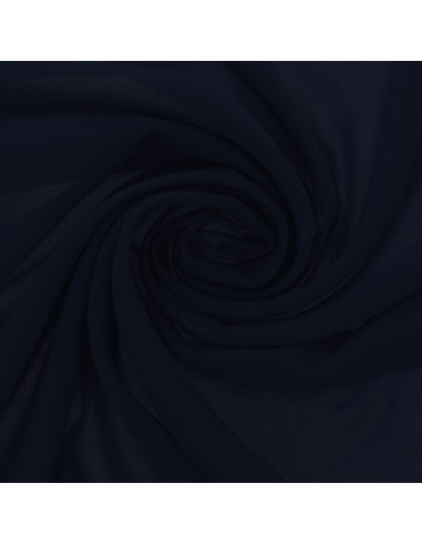 Polyester jersey fabric - Navy blue