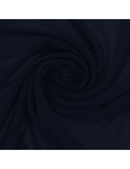 Polyester jersey fabric - Navy blue
