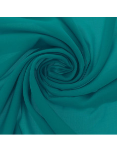Polyester jersey fabric - Teal blue