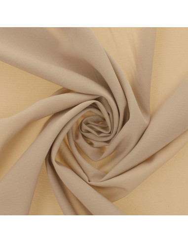 Polyester jersey fabric - Beige
