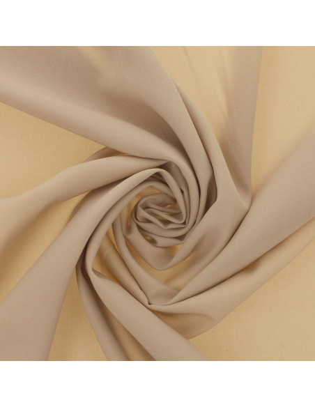 Polyester jersey fabric - Beige
