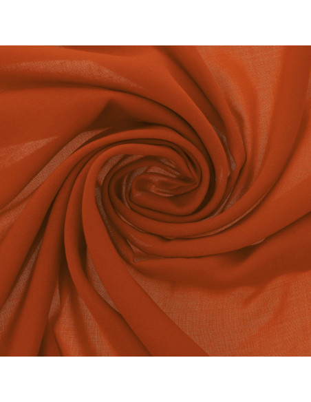 Polyester jersey fabric - Burnt orange